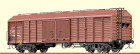 48382 Brawa Covered Freight car Gags